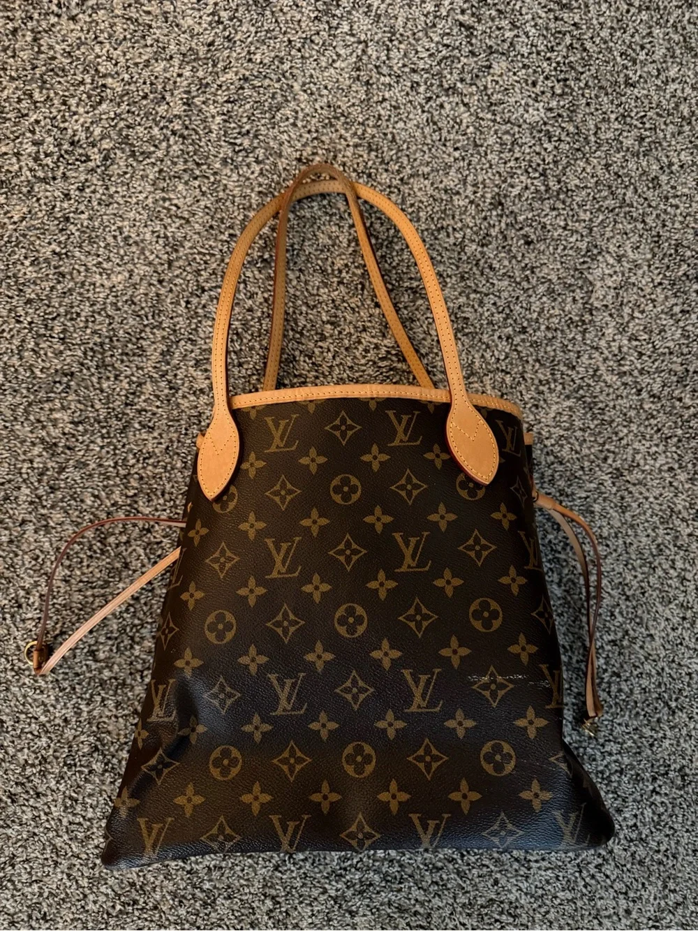 Louis Vuitton Monogram Canvas Small Tote Bag in Brown